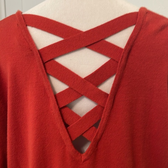 Gorgeous cross backed sweater! - Picture 3 of 3